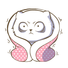 冷得发抖的呢喃喵