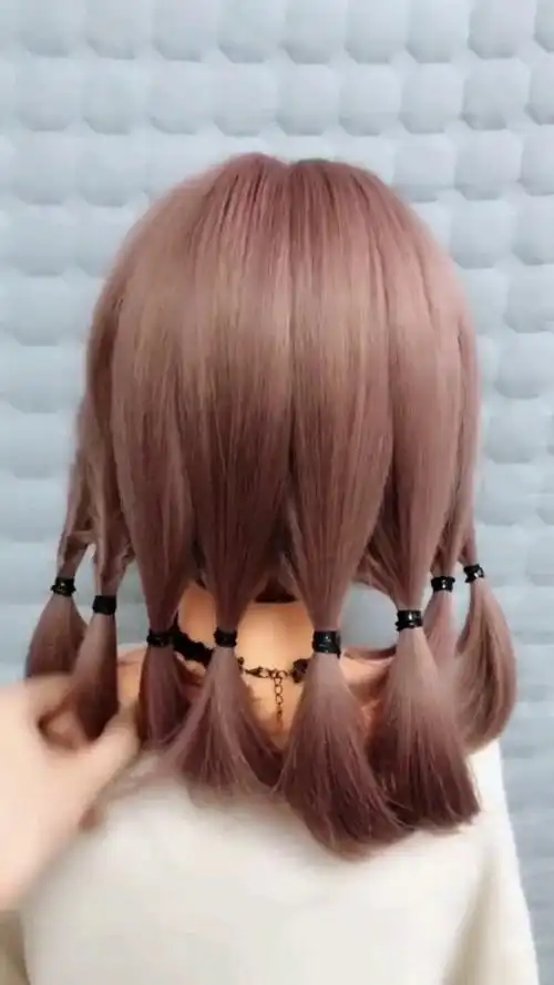 短发怎么扎麻花辫简便