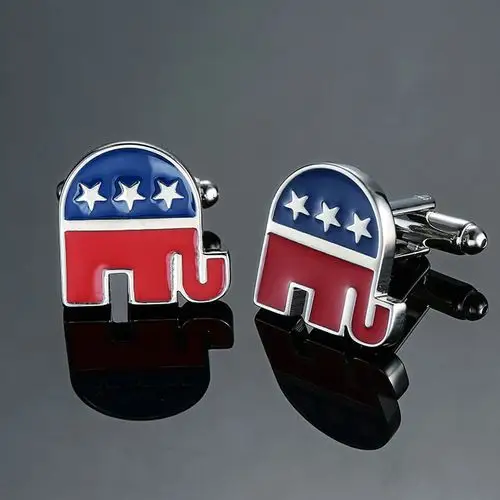 娇魅珠宝 法式衬衫袖口扣批发 国旗党徽标志共济会欧美符号袖扣