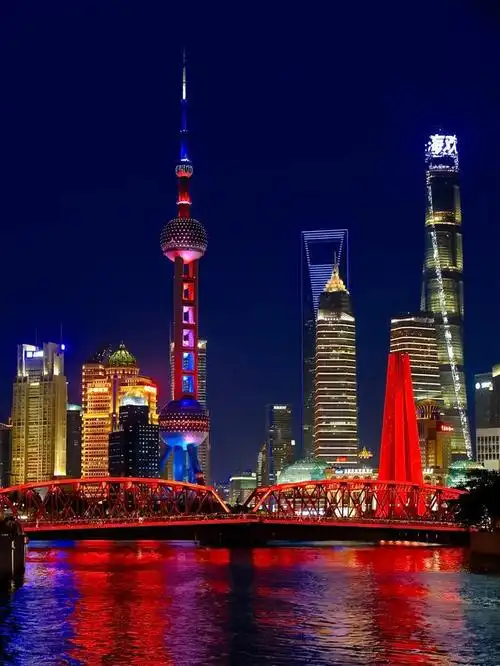 城市夜景摄影:上海外滩的璀璨灯火