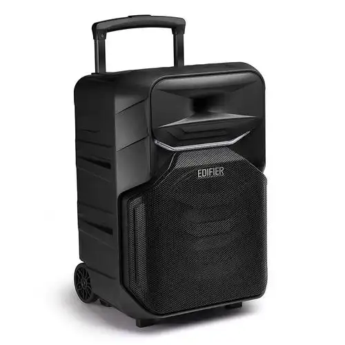 pp312 12英寸户外移动多媒体音箱 广场舞音箱 蓝牙拉杆音响 便携音响