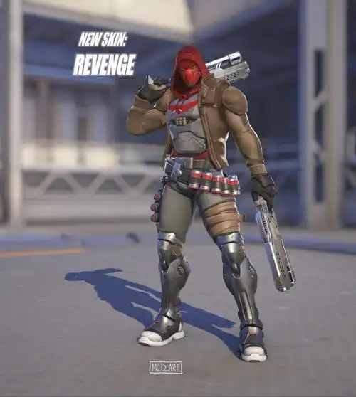 守望先锋同人皮肤:联动dc漫画   第二辑 ,好多新英雄  by:reddit.