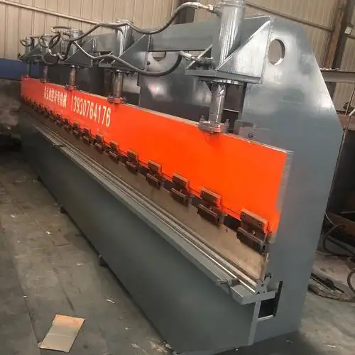 5米4米6米不锈钢折边机 折水槽简易折弯机