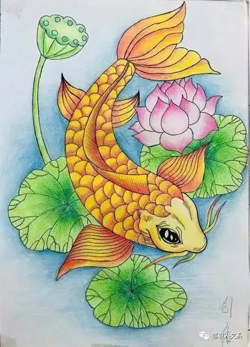 美术考试作品简笔画