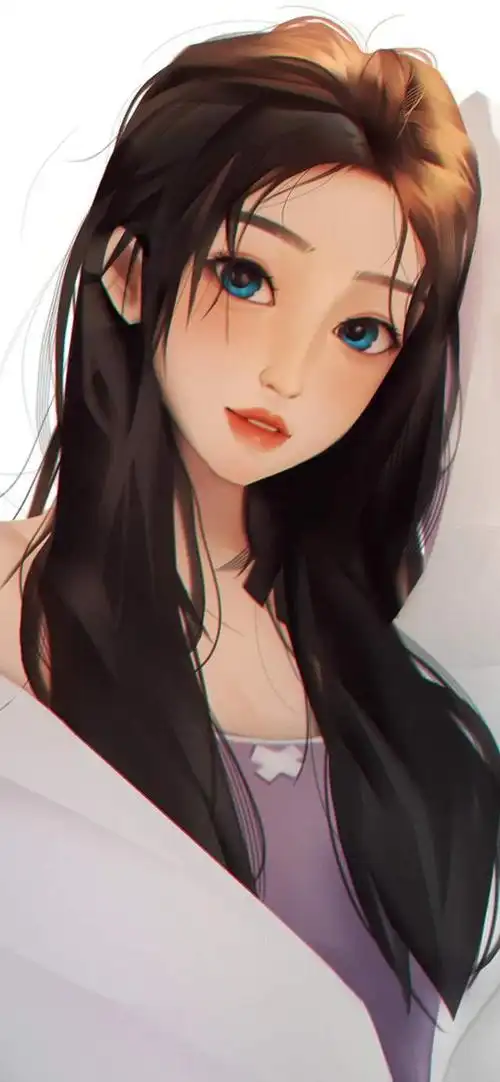 超美氛围感女生插画壁纸是气质让你独特