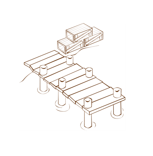 小桥简笔画图解