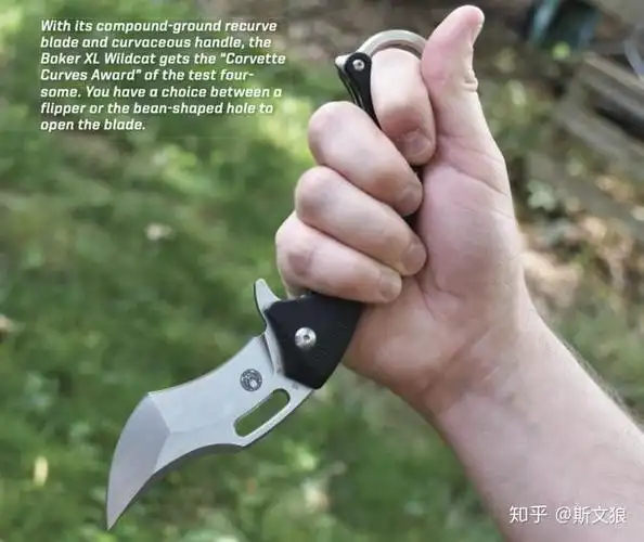 爪刀从猫科动物爪子吸取灵感的异形刀具