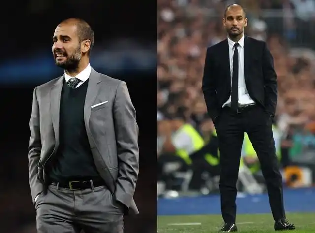 瓜迪奥拉曾经在2010年拍摄了不下20个时尚广告,可见,除了在赛场上的