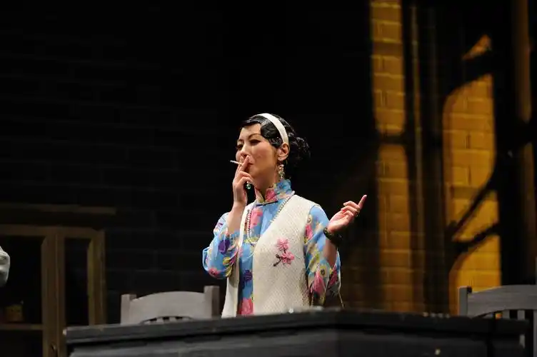 老舍话剧茶馆剧照二