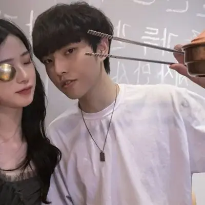 霸气情侣头像江尤真人唯美真人小清新时尚流行