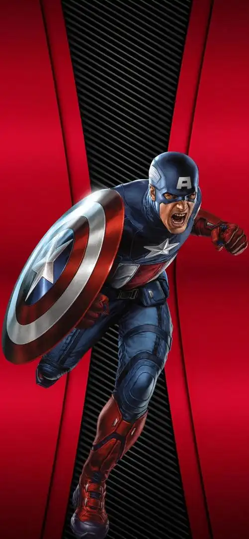 原创影视英雄人物壁纸之四:美国队长16张