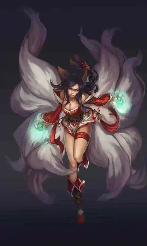 英雄联盟九尾妖狐阿狸手机壁纸