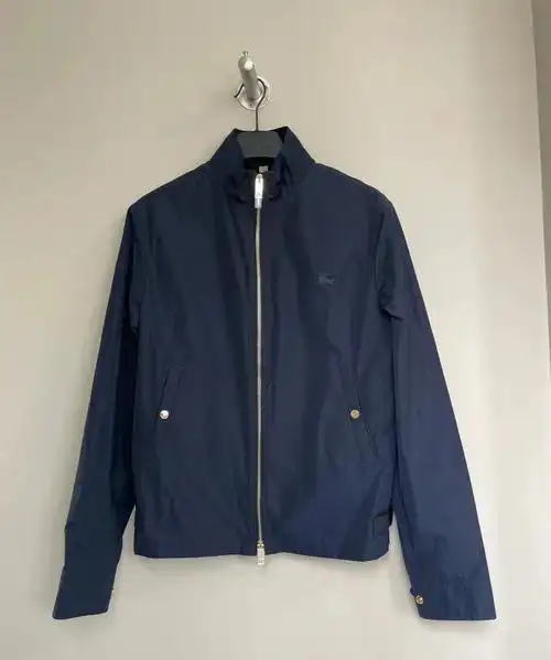 burberry巴宝莉男士深蓝外套国内现货burb