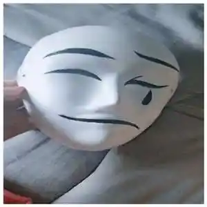 天官赐福白无相n面具白无相cos面具喜悲面具花城谢怜太子悦神