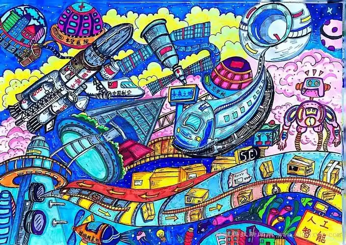 "我心中的科技馆"主题征集活动优秀作品展(三)