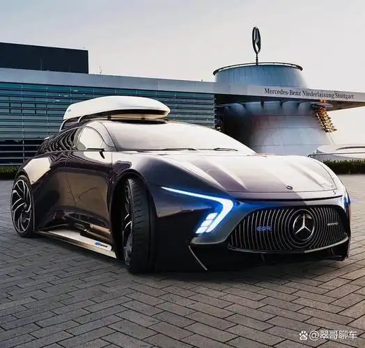 带你实车体验,10年以后马路上的车长这样,超炫酷奔驰avtr