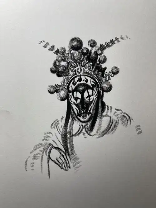 悟空脸谱画语者邓宇