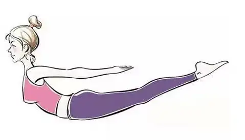 此动作与瑜伽的动作相似.