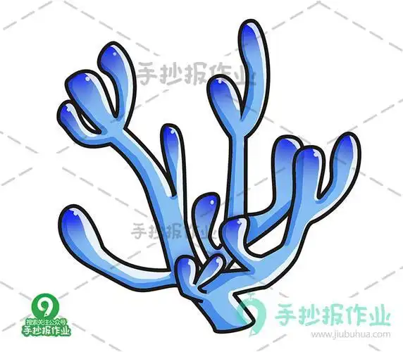 海底世界简笔画之四款可爱的珊瑚鱼怎么画简笔画教程海底世界简笔画
