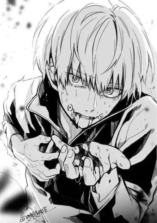 「青春x机关枪」作者新绘「咒术回战」狗卷棘公开|饭团|漫画_网易订阅