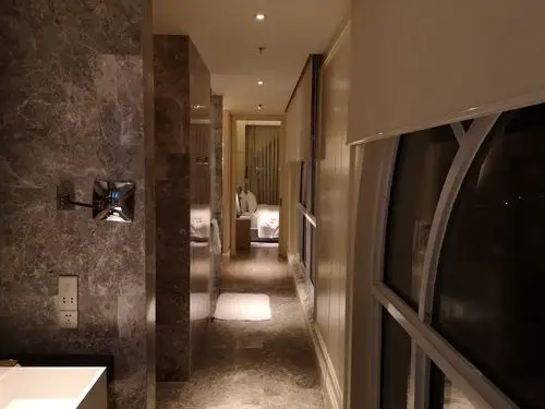 酒店大堂卫生间大连海边酒店大连鲁能希尔顿酒店电梯大连金石滩希尔顿