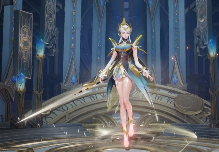 露娜新传说皮肤特效曝光,回城特效秒杀典藏,诸葛典藏再次被痛骂_腾讯