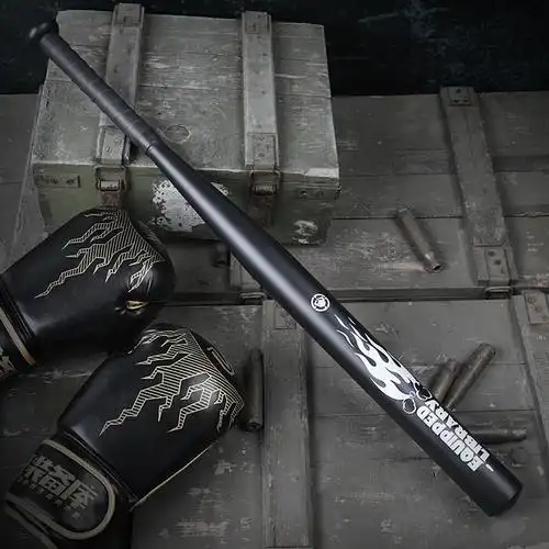 棒球棍防身棍棒球棒合金钢棍子车载打架合法武器男女白色粗棒