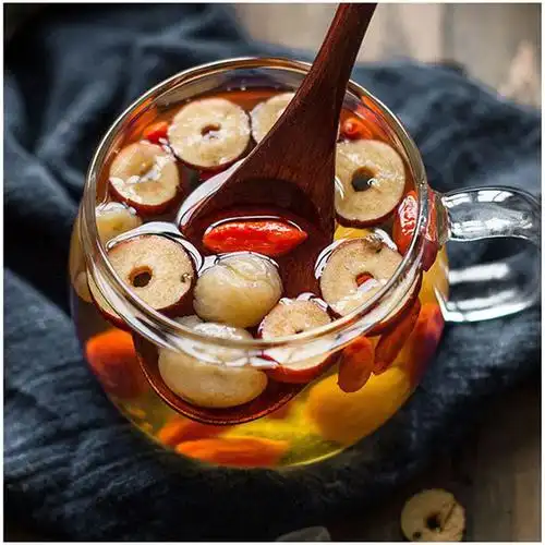 茶而桂圆红枣枸杞茶补女人养气血玫瑰八宝茶驱寒暖宫袋装丽颜240g