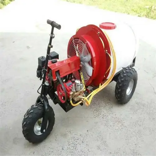 果园病虫害喷药机 风扇雾化喷药机 均匀送药风送打药机图片