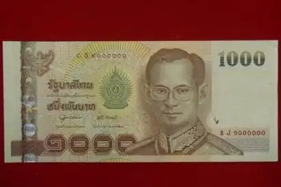 谁能发给我一个1000元泰铢的图片