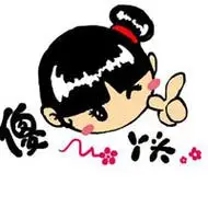 可爱憨憨的傻丫头qq头像图片大全