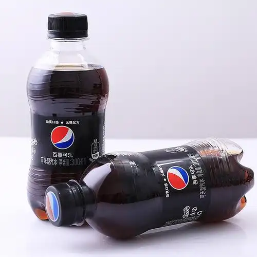 百事可乐无糖可乐300ml5瓶碳酸饮料迷你瓶装可乐汽水