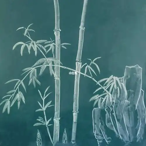 画画  #黑板报  #画画的日常  #绘画  #怎么画竹子  #粉笔画  #教师