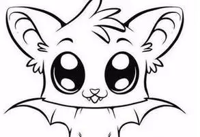 卡通小动物简笔画可爱萌宠简笔画