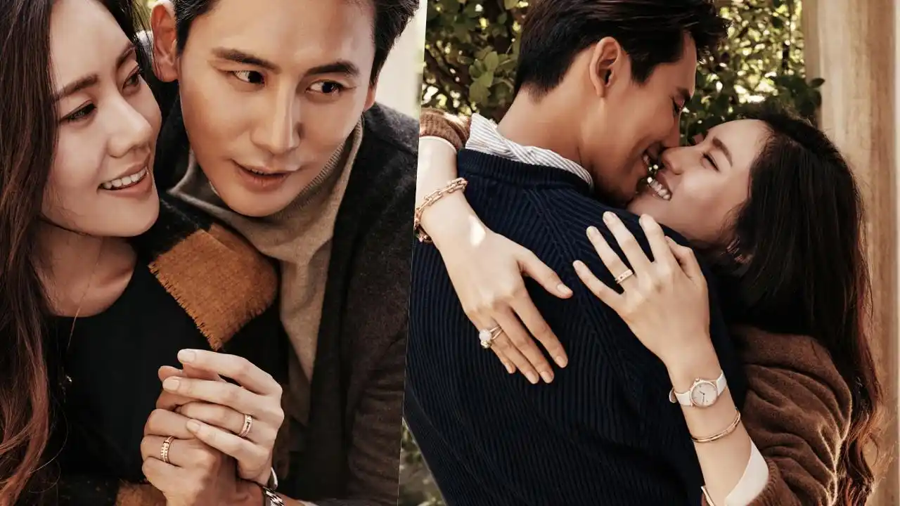 秋瓷炫产后首次亮相,夫妻甜蜜牵手,撒出了宛如初恋的狗粮