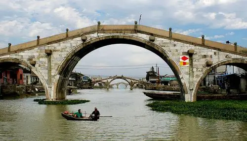 湖州市-南浔区-双林镇-大运河|清|双林三桥