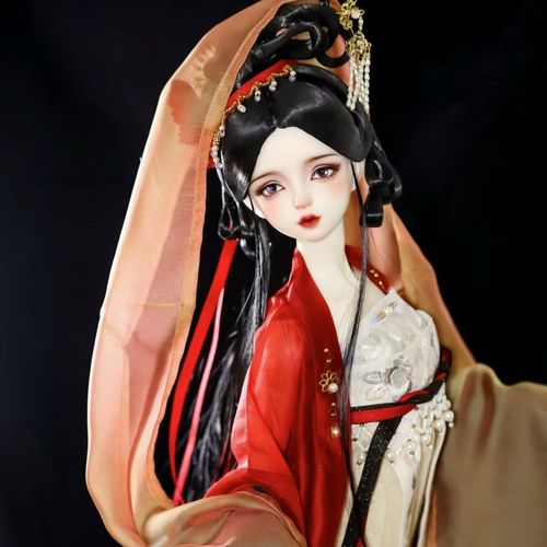 古风古装芭比娃娃汉服仙女玩偶新款公主大号仿真套装换装盲盒娃娃