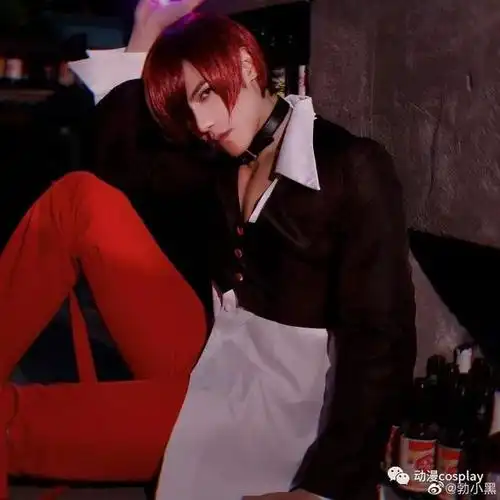 拳皇/格斗之王八神庵cos:帅就是这么简单|游戏|cos_网易订阅