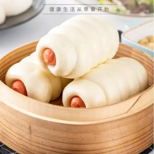 肠卷馒头早餐食品速食半成品加热即食懒人花卷小吃500g*2袋
