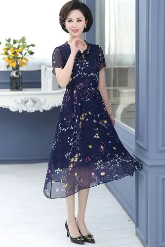 妈妈装连衣裙_价格_品牌_图片_怎么样 蘑菇街