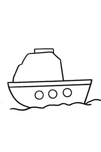 🚒消防船简笔画✨