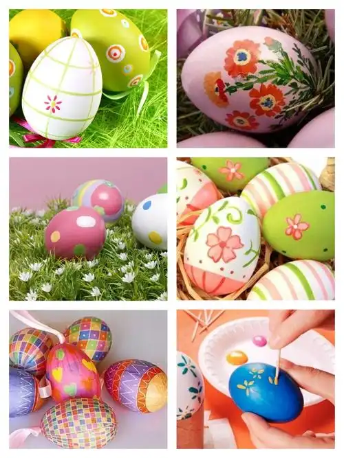 制作材料:鸡蛋,水彩笔