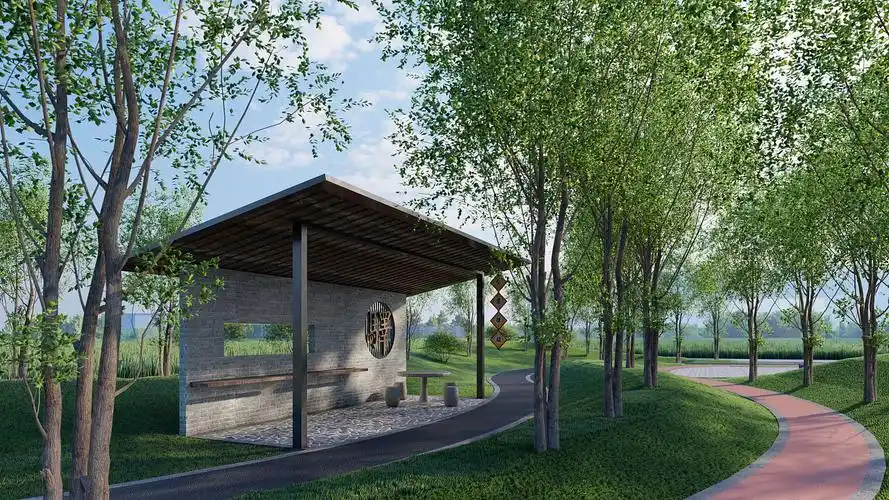 lumion乡村景观效果图(一)|空间|景观设计|小猪jerry - 原创作品