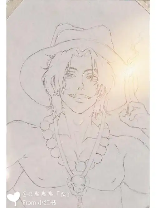 艾斯临摹附步骤