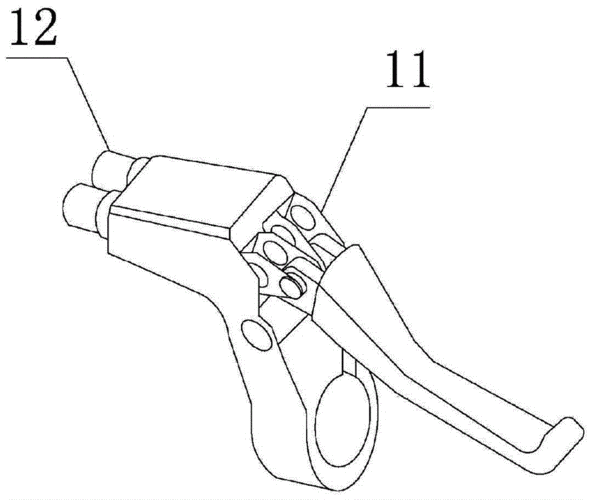 一种自行车安全刹车装置的制作方法