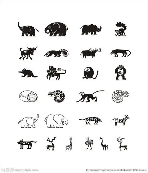动物图形-花瓣网|陪你做生活的设计师