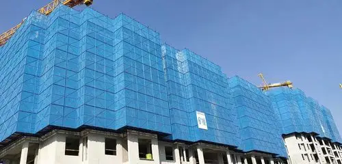 施工项目上的全钢爬架