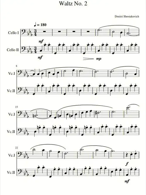 肖斯塔科维奇第二圆舞曲