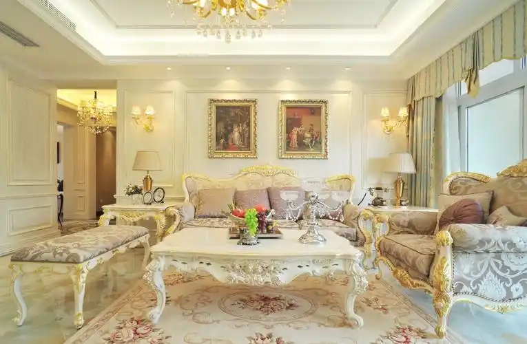欧式家具客厅装饰图片大全