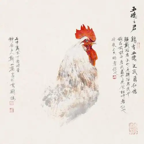 丰台美协举办名家画鸡精品展